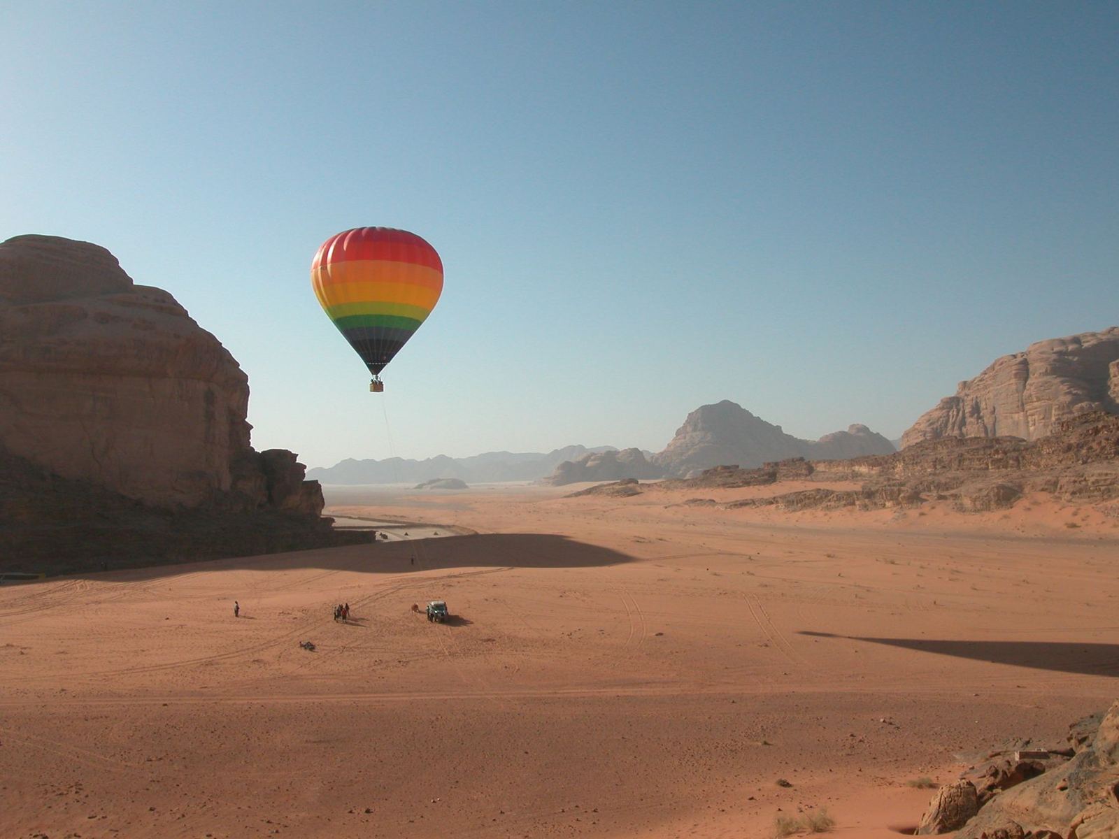 Le désert du Wadi Rum